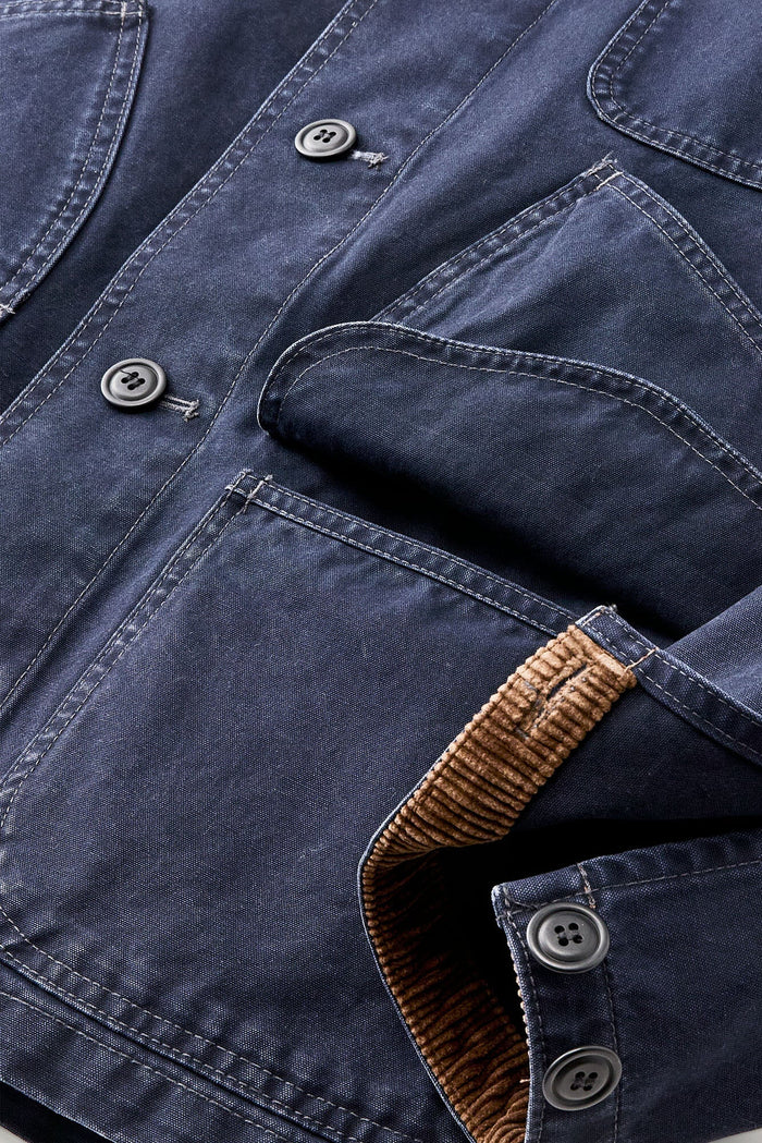 Canvas Outfitter Jacket, Blue Mussel-Jakker-Filson 1897-Motorious Copenhagen