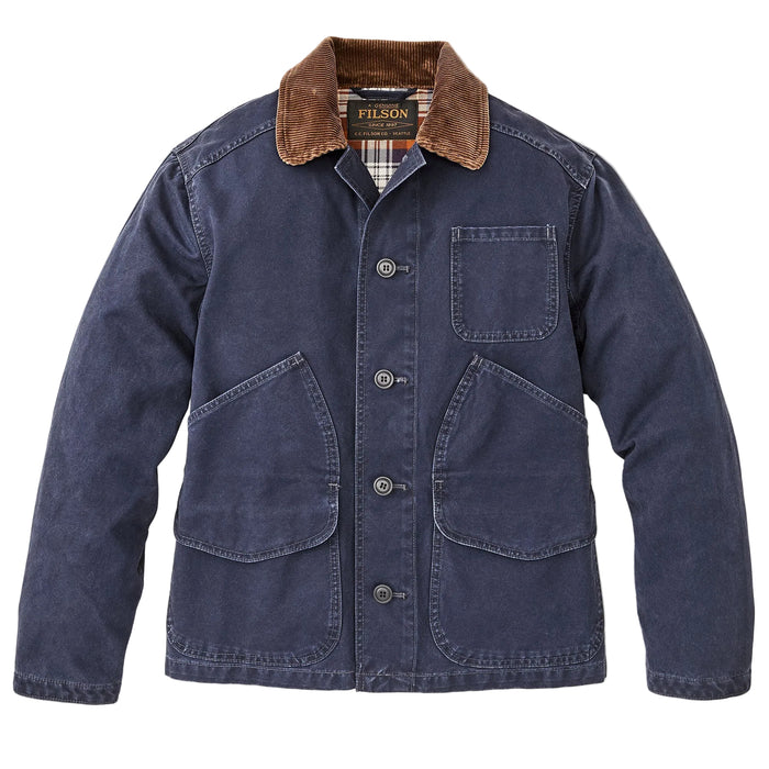 Canvas Outfitter Jacket, Blue Mussel-Jakker-Filson 1897-Motorious Copenhagen