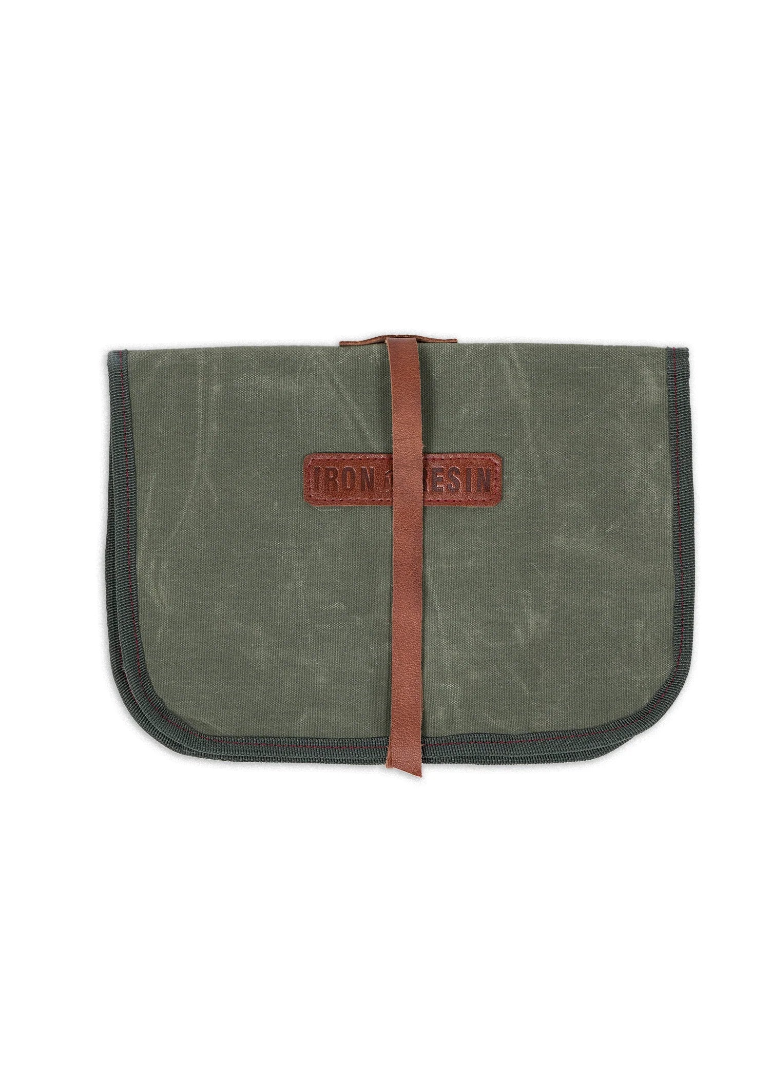 Canvas Tool Roll, Olive-Tasker-Iron & Resin-Motorious Copenhagen