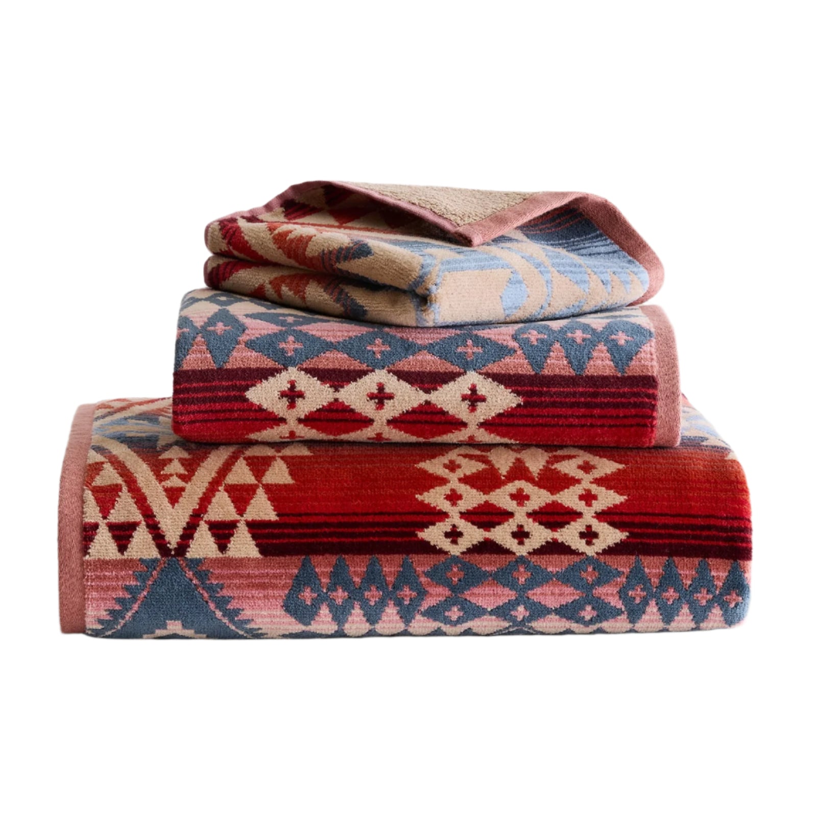 Canyonlands 3-piece Towel set, Desert Sky-Håndklæder-Pendleton-Motorious Copenhagen