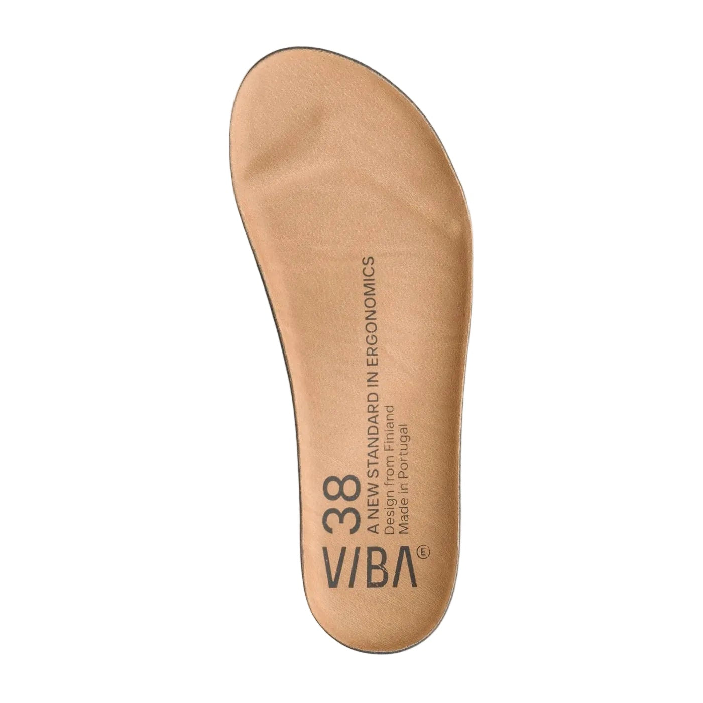 Carbon Step, Leather Footbed, Fawn Tan-Indlægssåler-Viba-Motorious Copenhagen