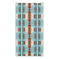 Chief Joseph Jacquard Bath Towel, Aqua-Håndklæder-Pendleton-Motorious Copenhagen