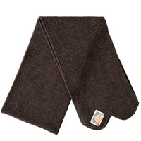 Chilcoot Scarf, Merino Wool, Brown Melange-Halstørklæder-IndigoFera-Motorious Copenhagen