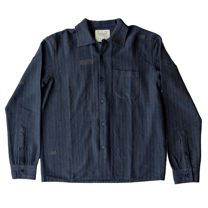 Chintan Shirt, Ash Blue-Skjorter-Kardo-Motorious Copenhagen