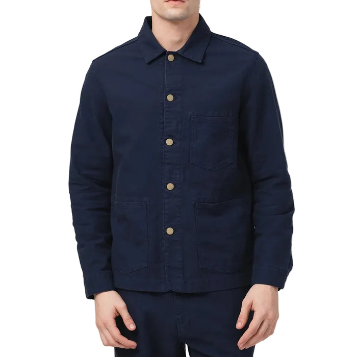 Chore Jacket, Garage Cotton, Navy-Jakker-Eat Dust-Motorious Copenhagen