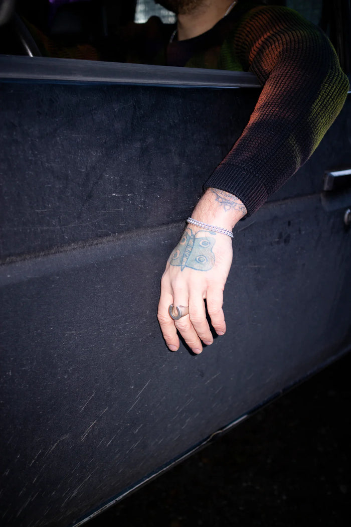 Chunky Hook Bracelet, Silver-Ringe og Halskæder-O.P. Jewellery-Motorious Copenhagen