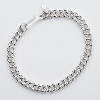 Chunky Hook Bracelet, Silver-Ringe og Halskæder-O.P. Jewellery-Motorious Copenhagen