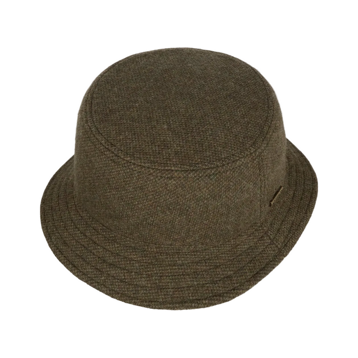 Classic Bucket Hat, Wool, Olive-Hatte og Caps-Stetson-Motorious Copenhagen