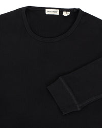 Clyde Long Sleeve T-Shirt, Black-T-shirts-IndigoFera-Motorious Copenhagen