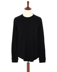 Clyde Long Sleeve T-Shirt, Black-T-shirts-IndigoFera-Motorious Copenhagen