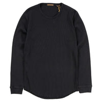 Clyde Long Sleeve T-Shirt, Black-T-shirts-IndigoFera-Motorious Copenhagen