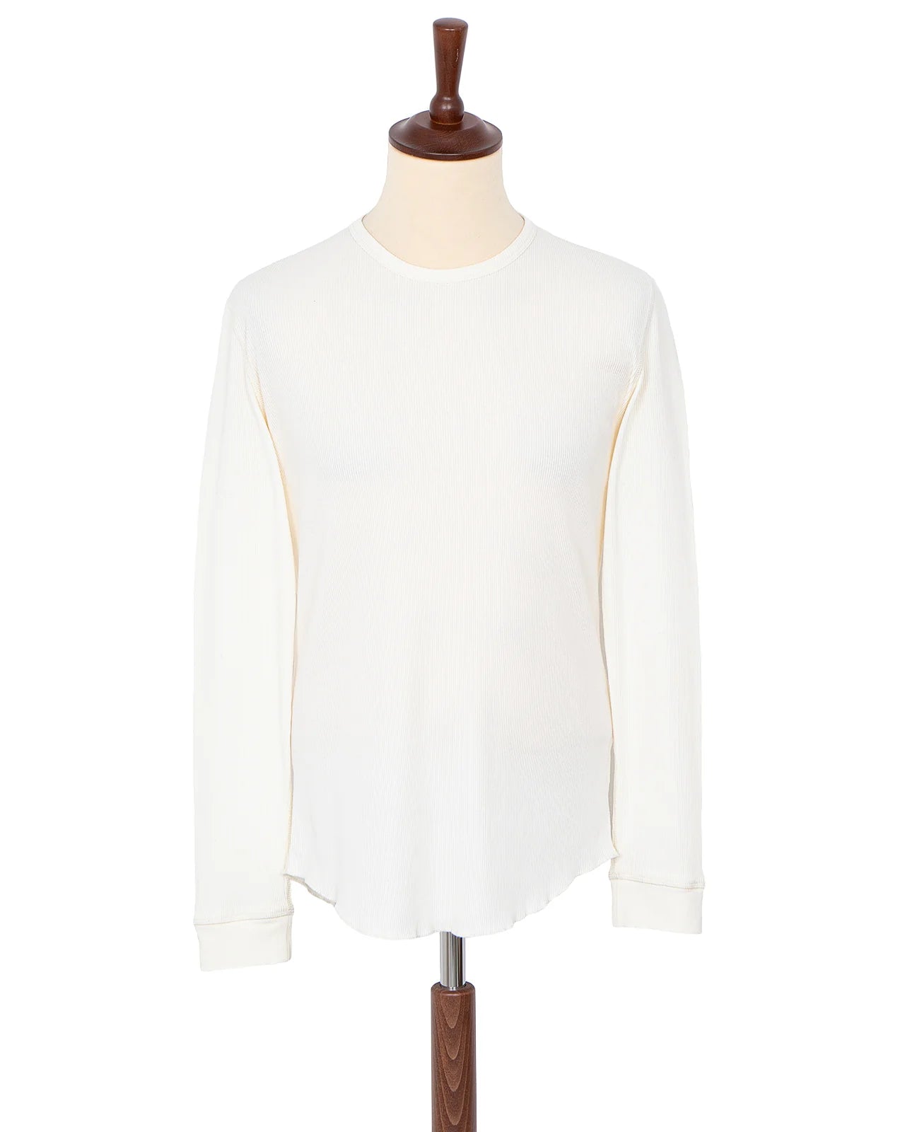 Clyde Long Sleeve T-Shirt, Cocatoo White-T-shirts-IndigoFera-Motorious Copenhagen