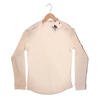 Clyde Long Sleeve T-Shirt, Cocatoo White-T-shirts-IndigoFera-Motorious Copenhagen