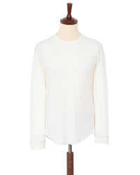 Clyde Long Sleeve T-Shirt, Cocatoo White-T-shirts-IndigoFera-Motorious Copenhagen