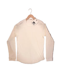 Clyde Long Sleeve T-Shirt, Cocatoo White-T-shirts-IndigoFera-Motorious Copenhagen