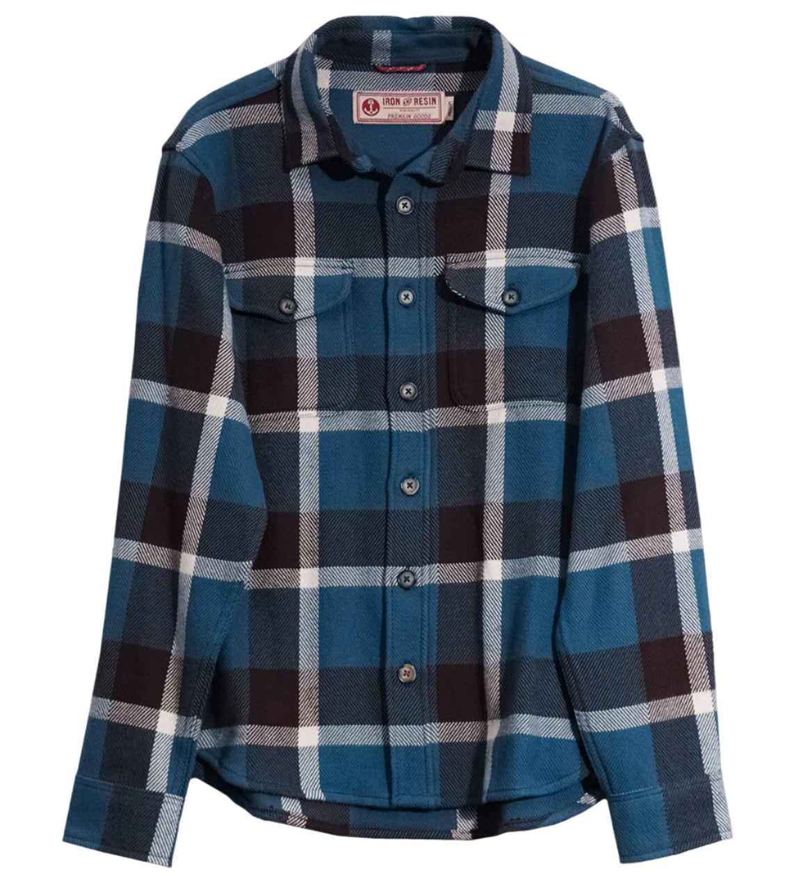Conejo Shirt, Blue-Skjorter-Iron & Resin-Motorious Copenhagen