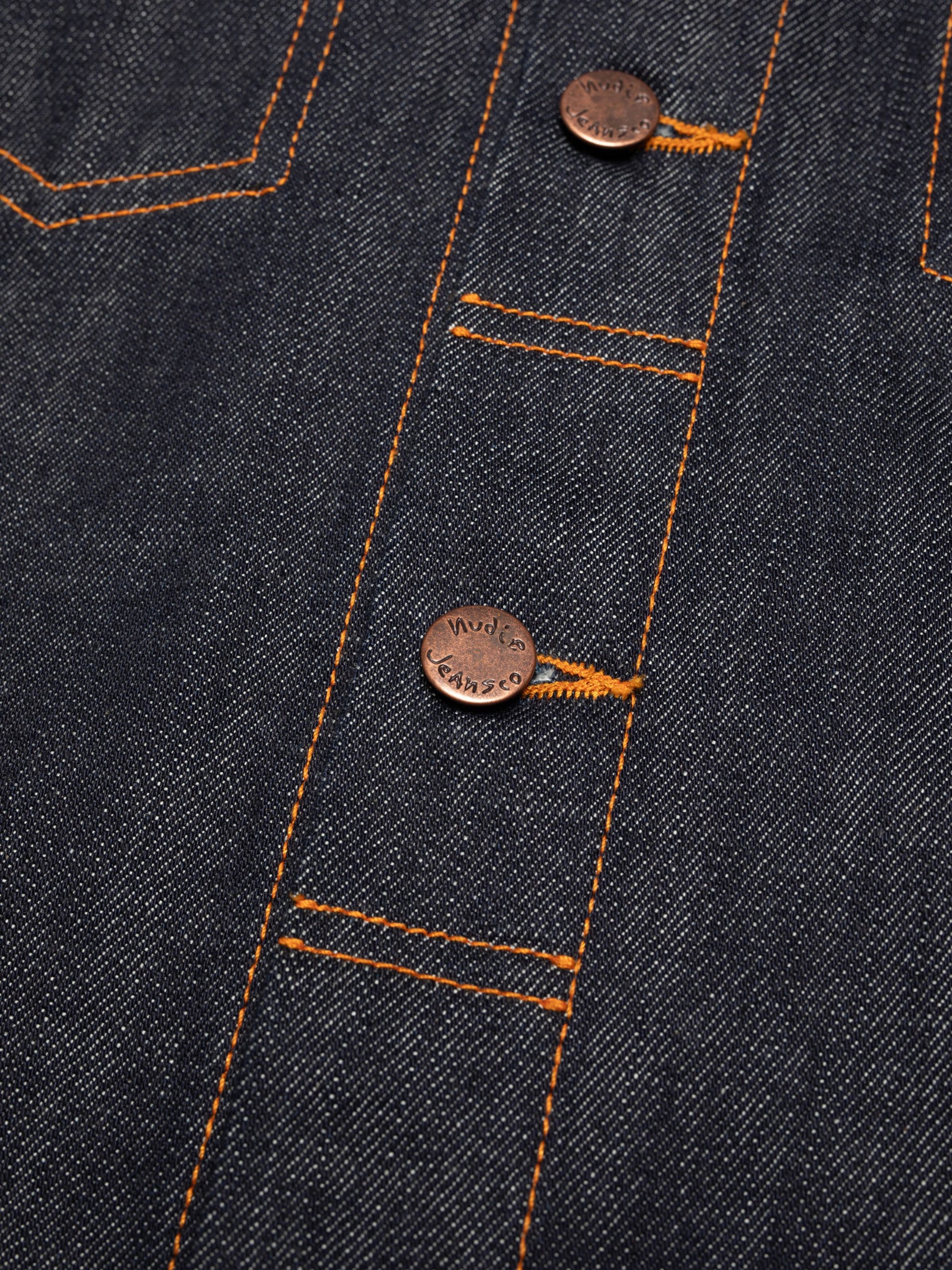 Conny Denim Jacket, Dry Streaky-Jakker-Nudie Jeans-Motorious Copenhagen