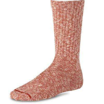 Cotton Ragg sock, Item no. 97646, Rust/White-Sokker-Red Wing Shoes-Motorious Copenhagen