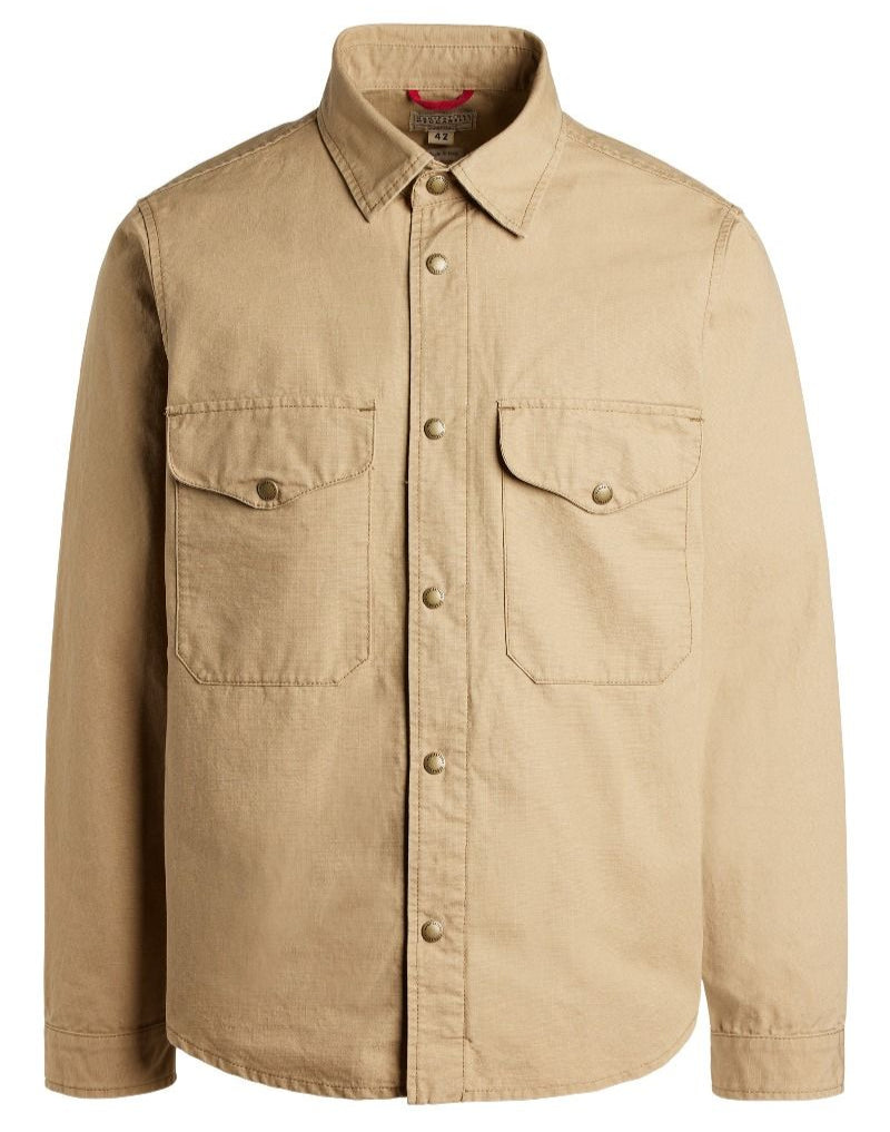 Country Shirt, Camel-Jakker-Manifattura Ceccarelli-Motorious Copenhagen
