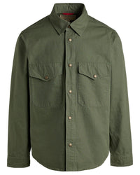 Country Shirt, Olive-Jakker-Manifattura Ceccarelli-Motorious Copenhagen