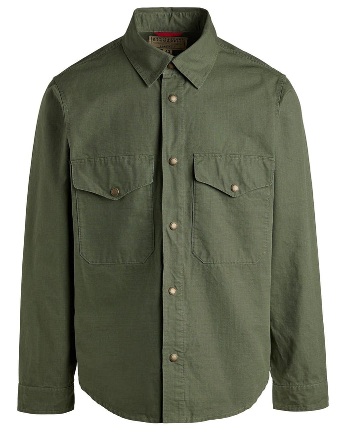 Country Shirt, Olive-Jakker-Manifattura Ceccarelli-Motorious Copenhagen