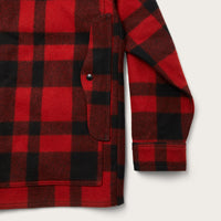 Cruiser Jacket, Mackinaw Wool, Red/Black Plaid-Jakker-Filson 1897-Motorious Copenhagen