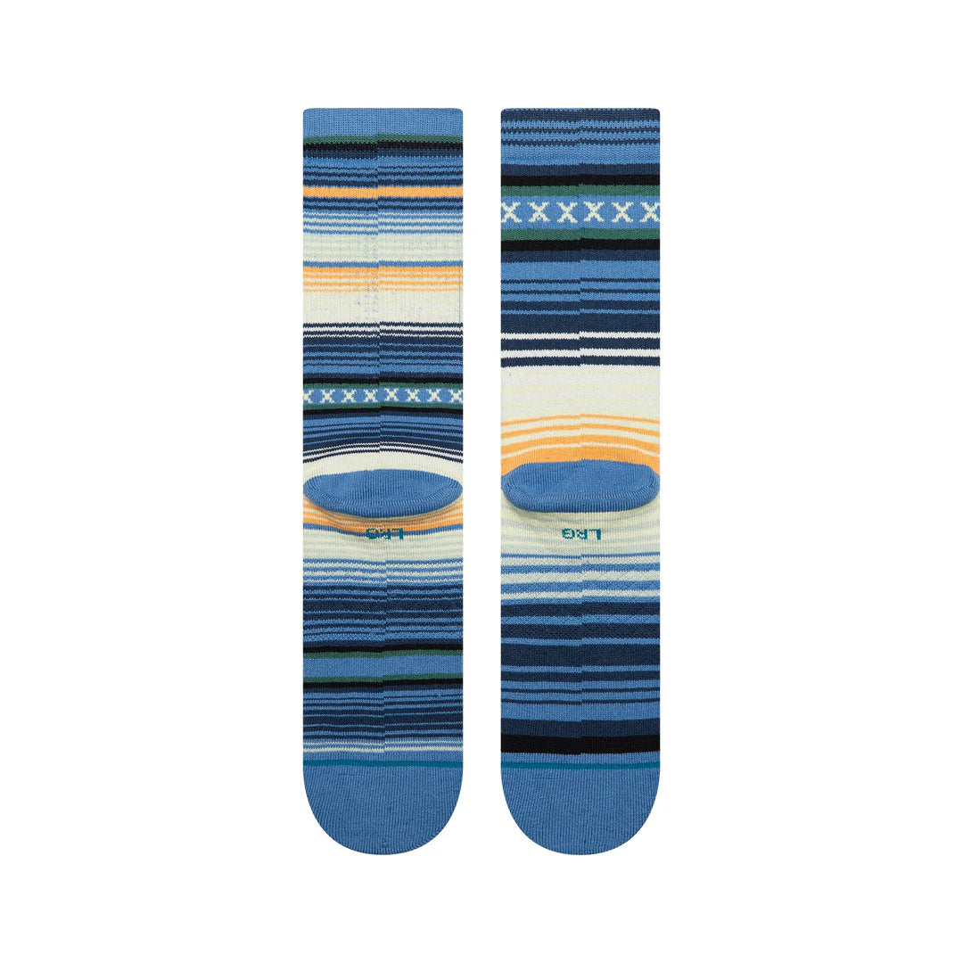 Curren Crew Socks, Capri Blue-Sokker-Stance-Motorious Copenhagen