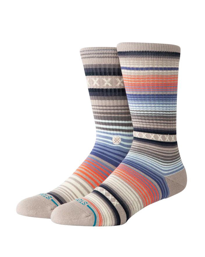 Curren Crew Socks, Sting Grey-Sokker-Stance-Motorious Copenhagen