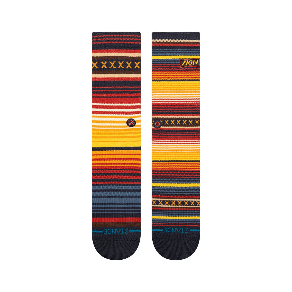 Curren Parks Crew Socks, Navy-Sokker-Stance-Motorious Copenhagen