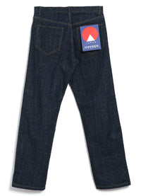 DEAN, 13oz Neppy Denim Straight Cut Jeans, Real Indigo-Bukser-Hansen Garments-Motorious Copenhagen