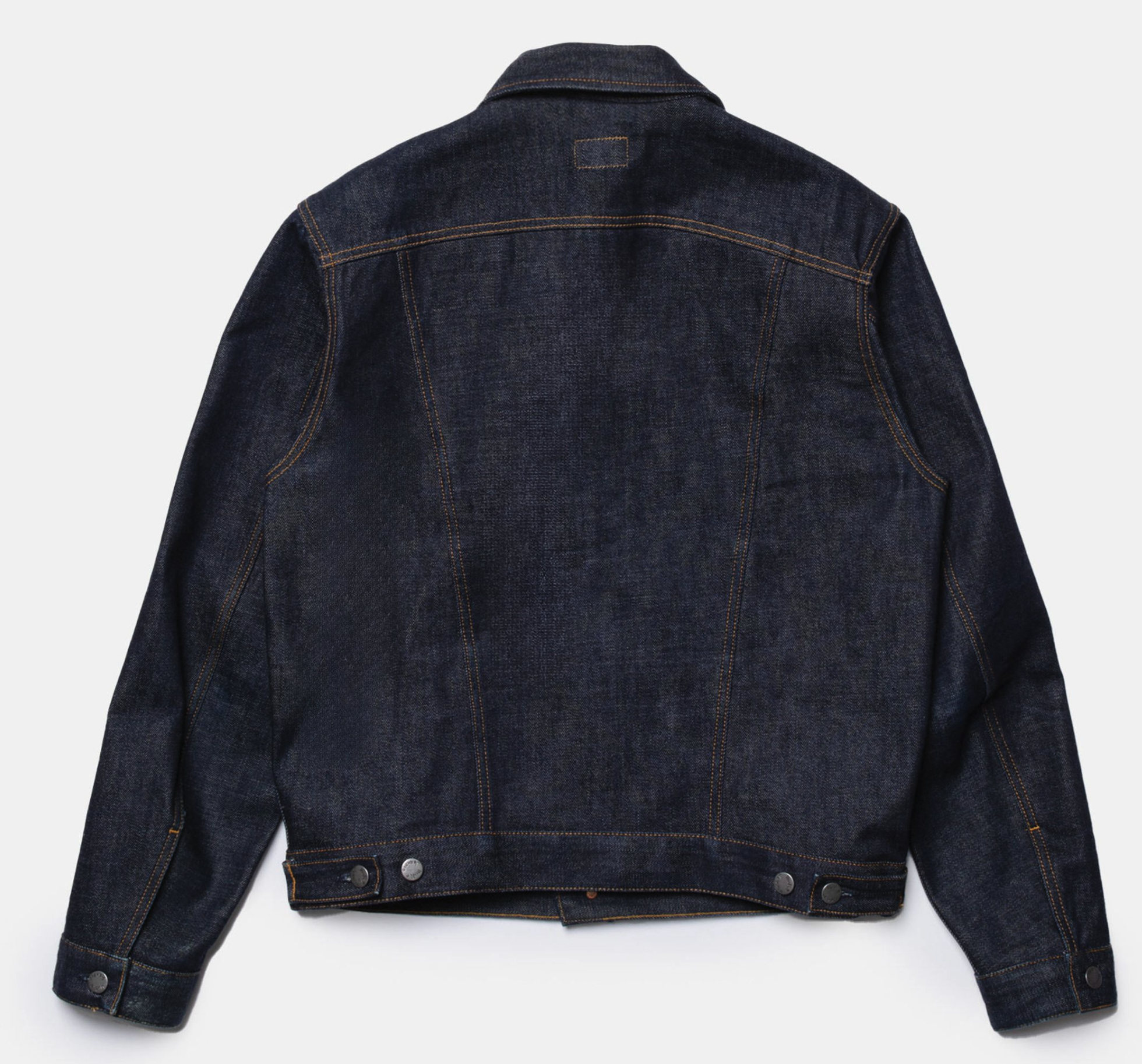 Danny Ace, Selvage Denim Jacket, Dry Blue-Jakker-Nudie Jeans-Motorious Copenhagen