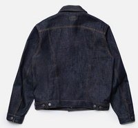 Danny Ace, Selvage Denim Jacket, Dry Blue-Jakker-Nudie Jeans-Motorious Copenhagen