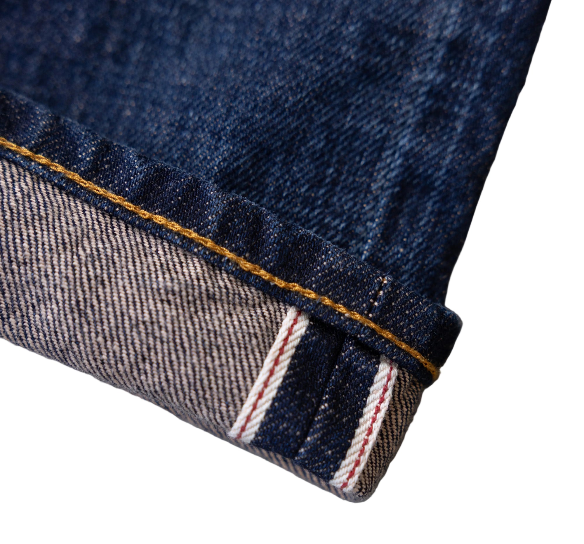 Dark Washed Denim Jeans, Indigo Blue-Bukser-Dunville-Motorious Copenhagen