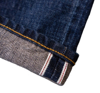 Dark Washed Denim Jeans, Indigo Blue-Bukser-Dunville-Motorious Copenhagen