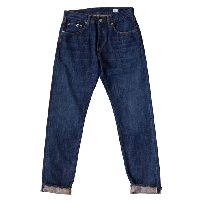 Dark Washed Denim Jeans, Indigo Blue-Bukser-Dunville-Motorious Copenhagen