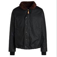 Deck Jacket, Black-Jakker-Manifattura Ceccarelli-Motorious Copenhagen