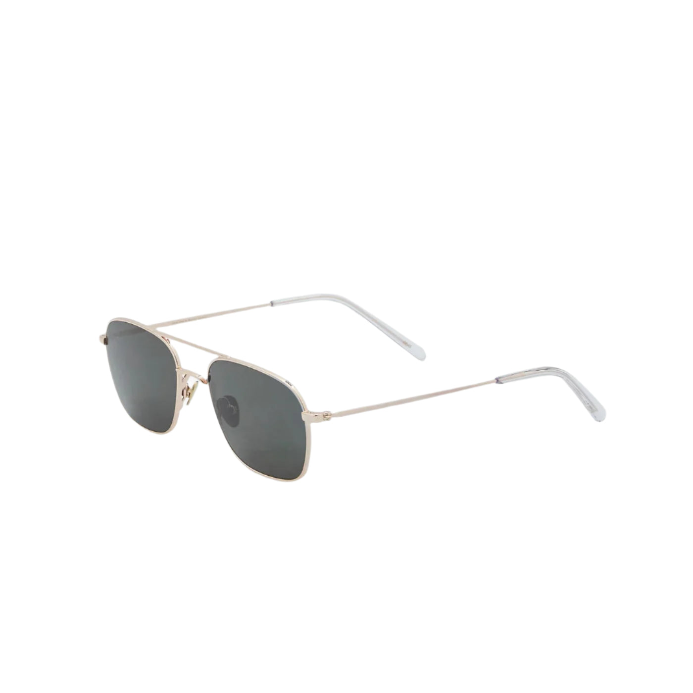 Dion, Gold, Green Solid Lens-Solbriller-Monokel Eyewear-Motorious Copenhagen