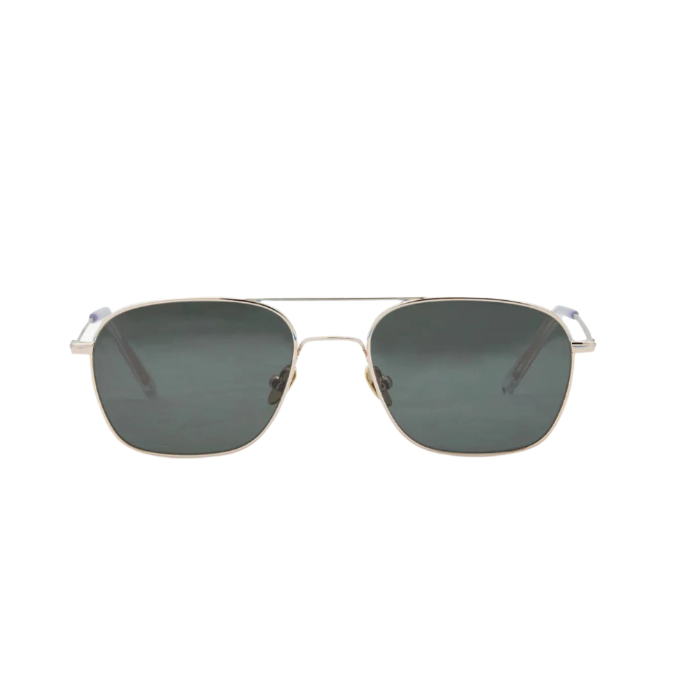 Dion, Gold, Green Solid Lens-Solbriller-Monokel Eyewear-Motorious Copenhagen