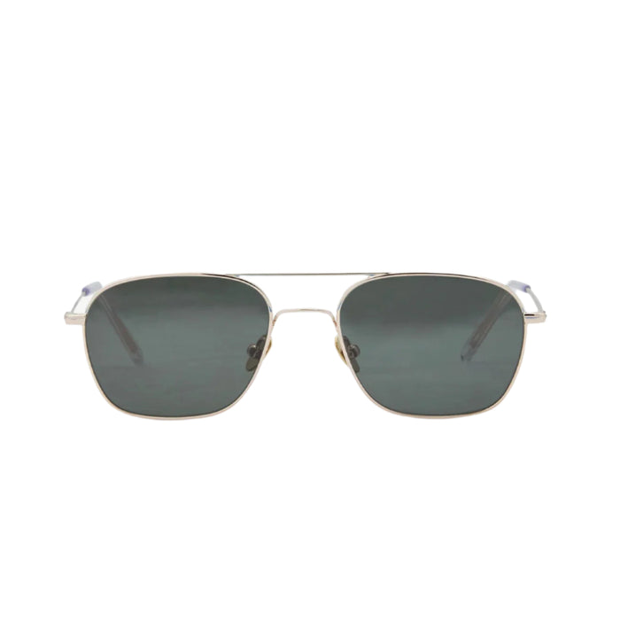 Dion, Gold, Green Solid Lens-Solbriller-Monokel Eyewear-Motorious Copenhagen