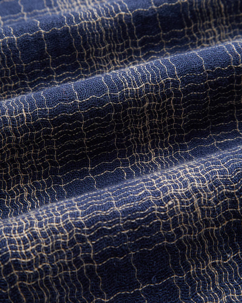 Dorne Shirt, Short Sleeve, Blue-Skjorter-Portuguese Flannel-Motorious Copenhagen