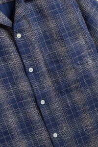Dorne Shirt, Short Sleeve, Blue-Skjorter-Portuguese Flannel-Motorious Copenhagen