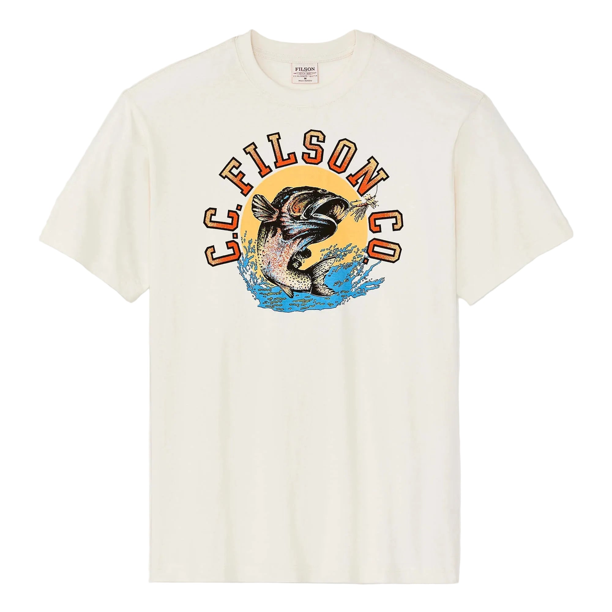 Dry Fly T-shirt, Basswood-T-shirts-Filson 1897-Motorious Copenhagen