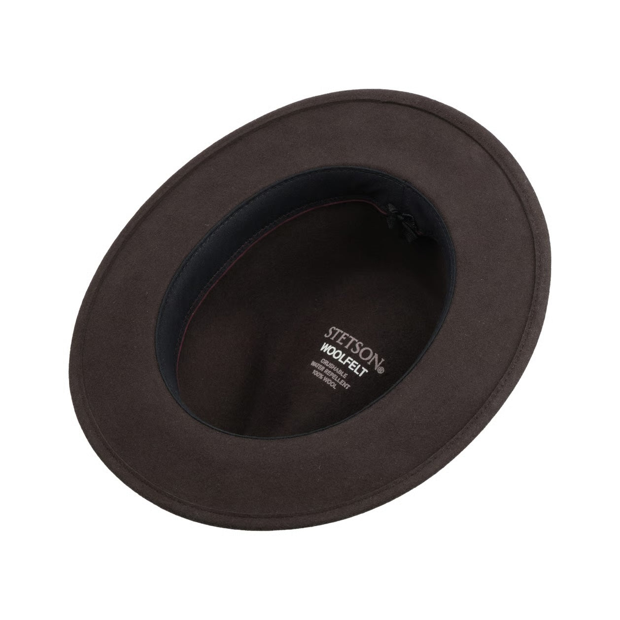 Durando Traveller Wool Hat, Dark brown-Hatte og Caps-Stetson-Motorious Copenhagen