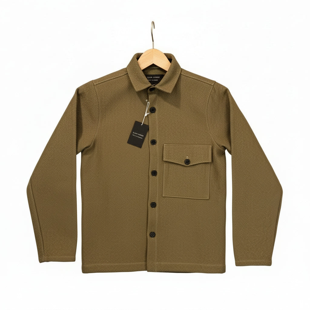 'Made in Denmark' Overshirt, Army