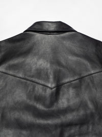 Eddy Rider Leather Jacket, Black-Jakker-Nudie Jeans-Motorious Copenhagen