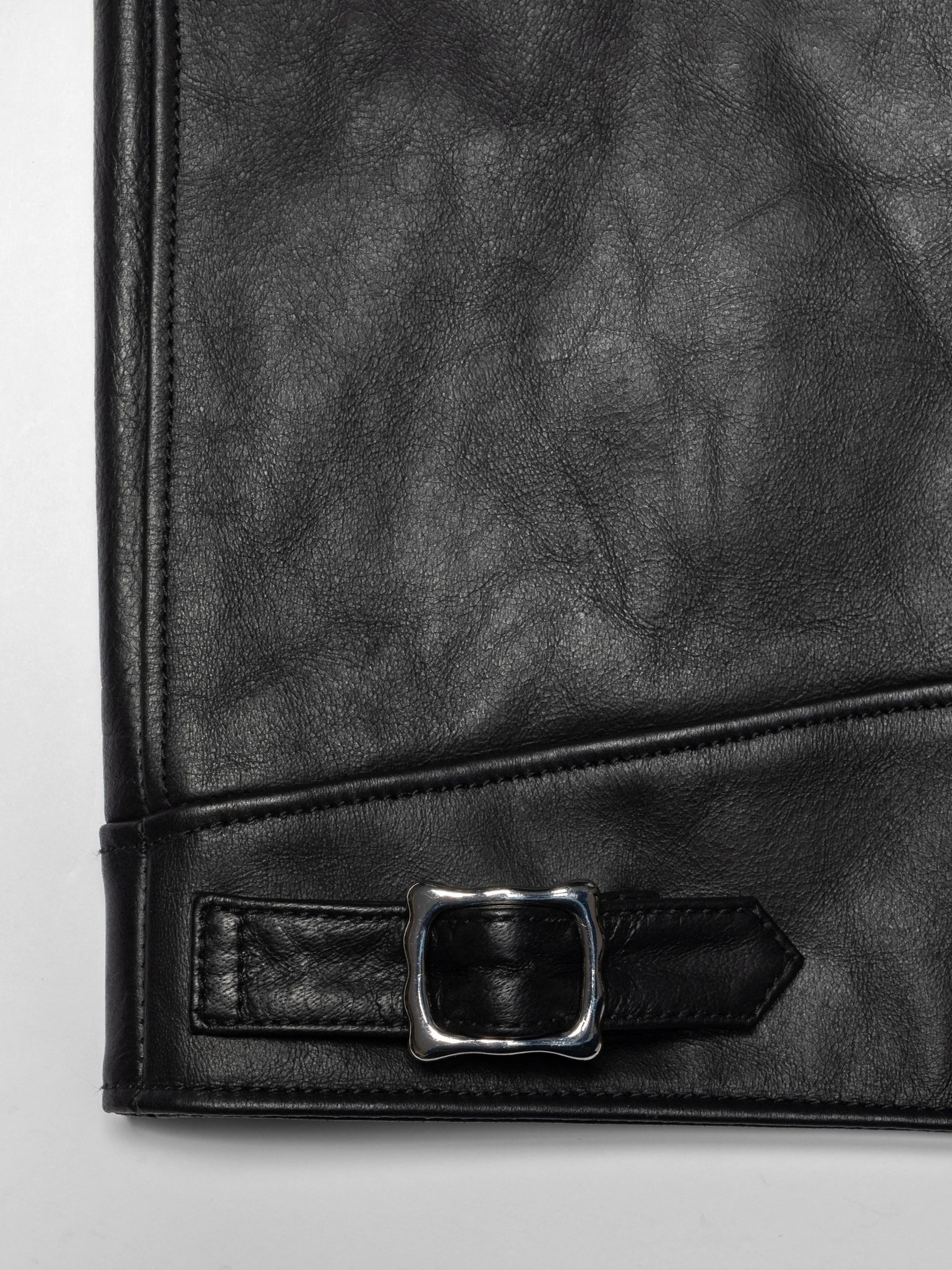 Eddy Rider Leather Jacket, Black-Jakker-Nudie Jeans-Motorious Copenhagen