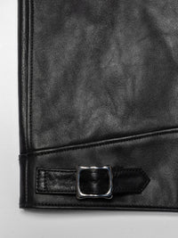 Eddy Rider Leather Jacket, Black-Jakker-Nudie Jeans-Motorious Copenhagen
