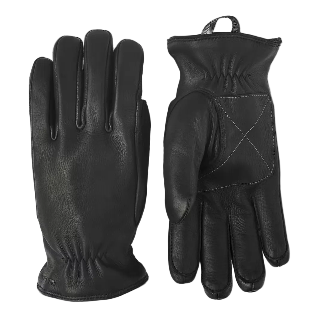 Eirik, Leather Gloves, Black-Handsker-Hestra-Motorious Copenhagen