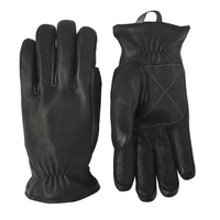 Eirik, Leather Gloves, Black-Handsker-Hestra-Motorious Copenhagen