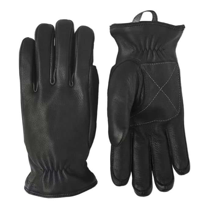 Eirik, Leather Gloves, Black-Handsker-Hestra-Motorious Copenhagen